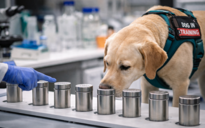 Kan hundar känna doft av cancer?